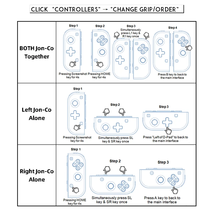 McGeSin New Gaming Wireless Gamepad For Nintendo Switch L/R Joystick Bluetooth Controller Built-in Gyroscope Wake Up Function |