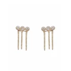 Серьги женские, цельные, простые, 2021