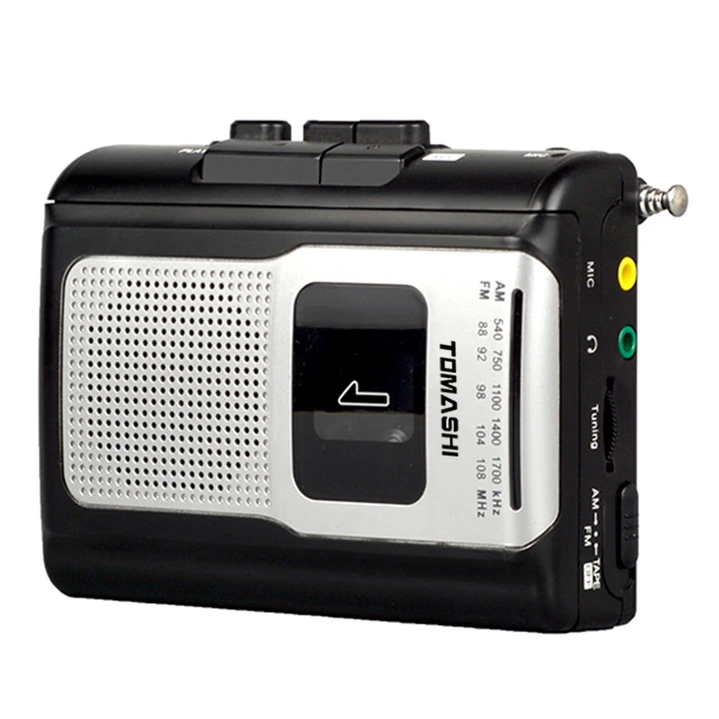 Кассетный плеер Walkman магнитофон FM AM радио колонки музыка для пожилых новостей