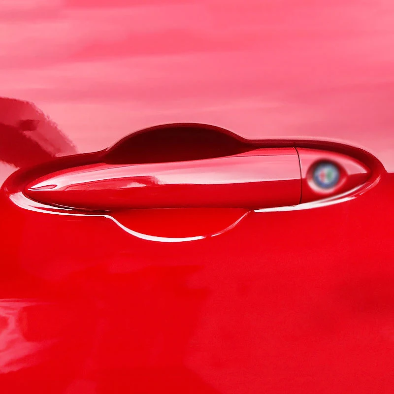 

Door keyhole decoration protection sticker For Alfa Romeo Giulia stelvio Car modification parts