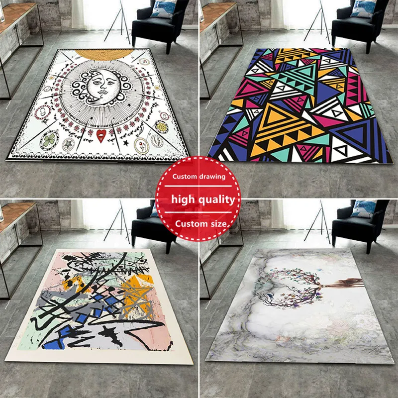 

180*300cm Creative Europe Type 3D Printed Carpet Bathroom Anti-Slip Carpet Absorb Water Mat/Rug/carpets Kitchen Doormat Hallway