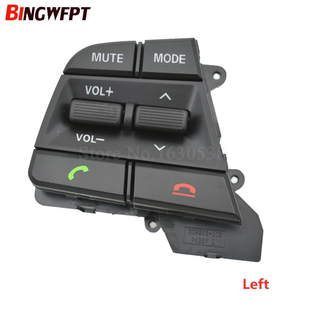Car Accessroies For Hyundai Solaris 1.6L Steering Wheel Buttons Cruise Control button Switch Volume Channel Bluetooth Phone | Автомобили и