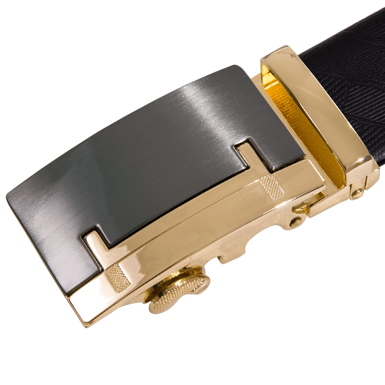 Мужской ремень из натуральной кожи с автоматической пряжкой | Аксессуары для