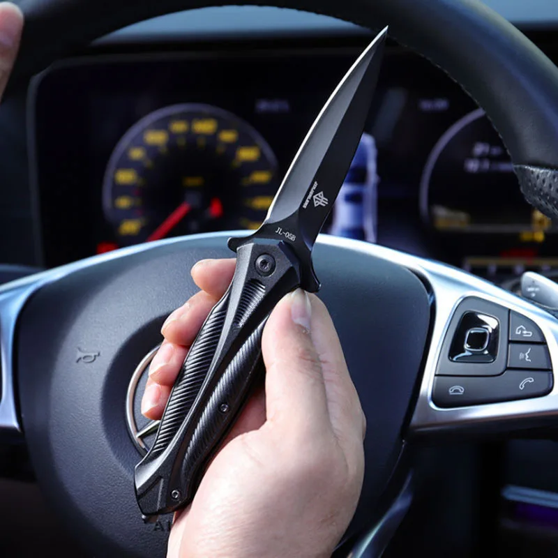 

Cool EDC Knife Self Defense Cold Steel Cute Pocket Hunting Tactical Knives Box Cutter Multi Tool Cs go Folding Kinfe