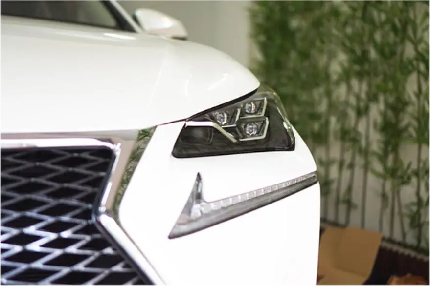 Автомобильная фара bupmer для Lexus фары NX200 NX200T NX300T автомобильные аксессуары все в светодиодный противотуманный фонарь для Lexus фары