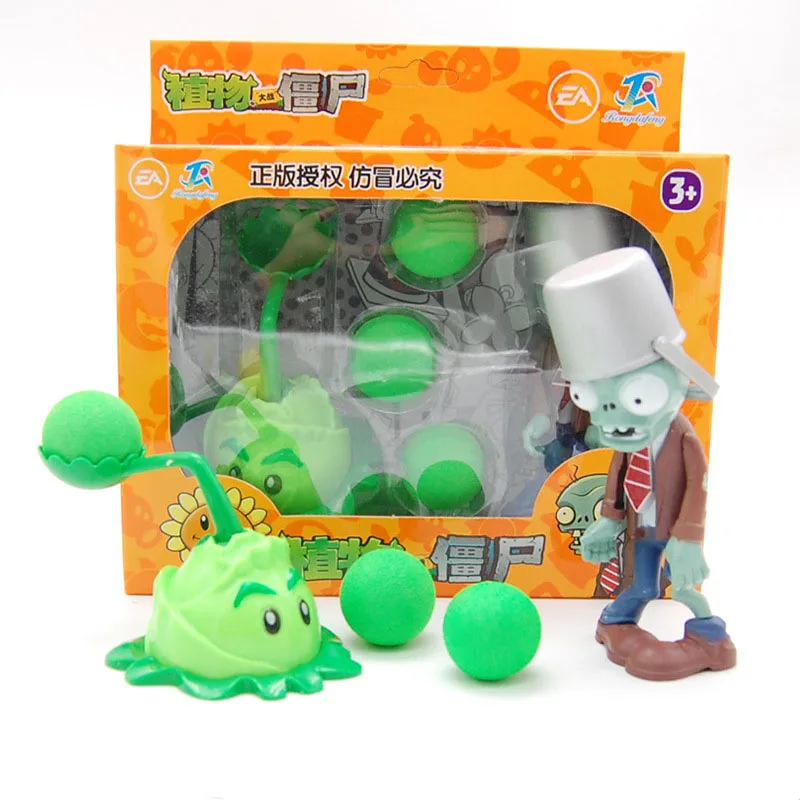 New Popular Game Peashooter Pvc Action Figure Model Toys 10cm | Игрушки и хобби