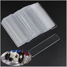 100x нейл-арта салонный гель для ногтей Дисплей карты Книга Маникюр Цвет доска CH накладных ногтей Nail Art Дисплей подставка прозрачный