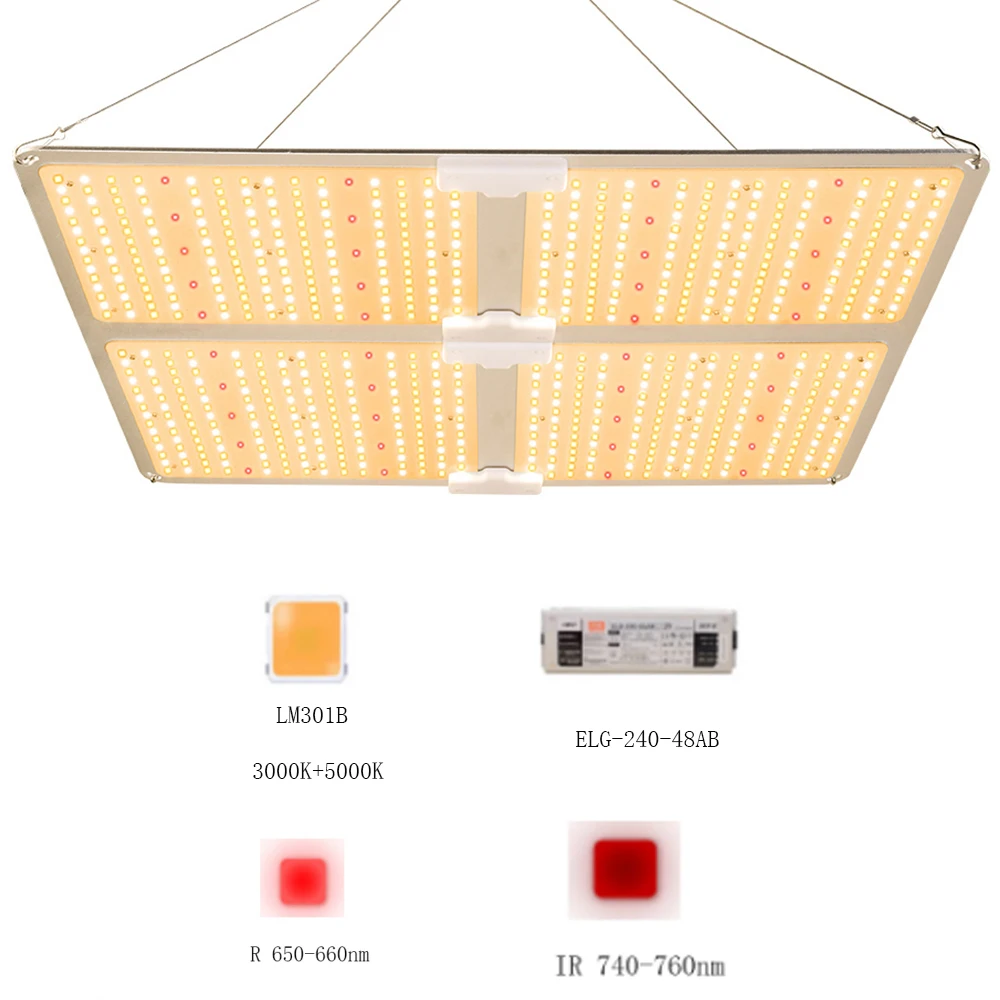 120W 240W 450W Quantum Full Spectrum Grow Light Board Dimmable lamp LM301B SK 3000K 5000K 660nm 760nm MeanWell Driver|Промышленные