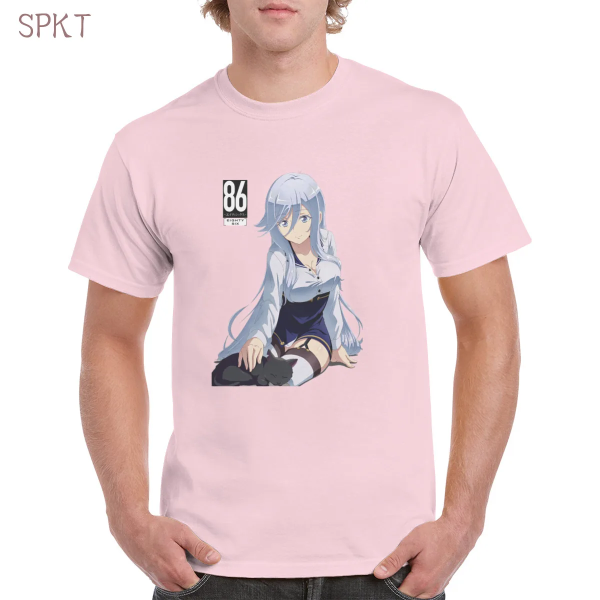 

100% Cotton Eighty Six Vladilena Miriz Tshirt Top Harajuku Aesthetic Tshirt Oversized clothes Female/Man