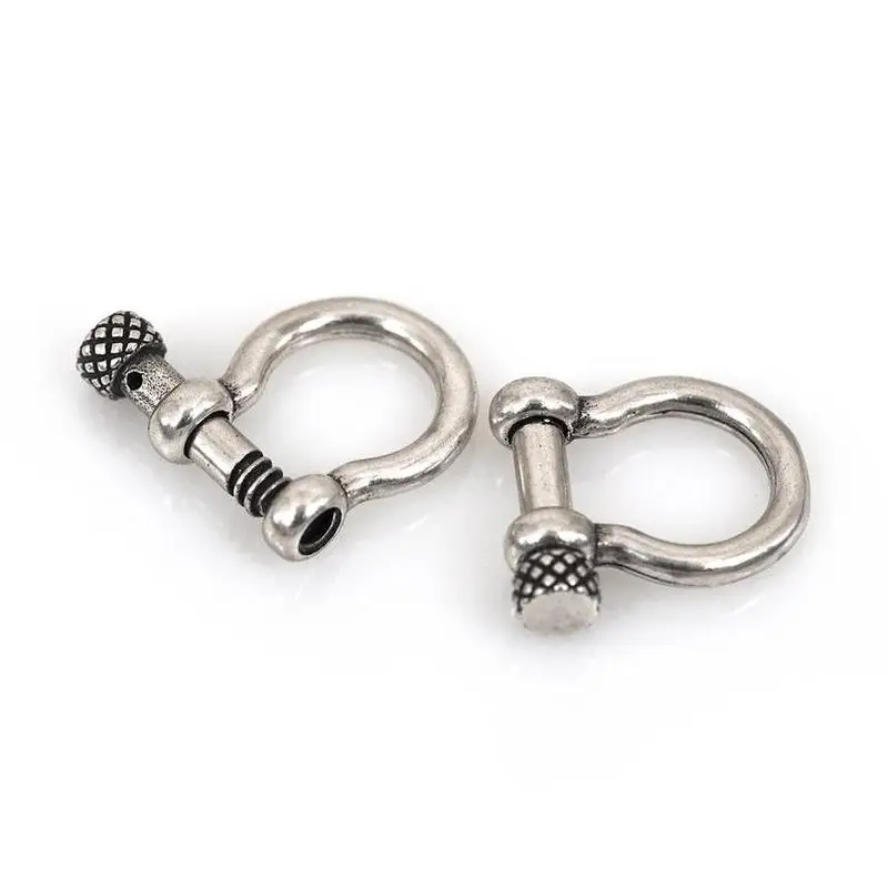 Пряжки Paracord регулируемые D скобы используемые для изготовления браслетов 1 шт.