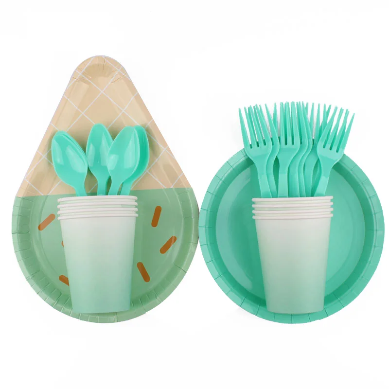 Одноразовая посуда товары вечерние Ринок украшение на день рождения для детей