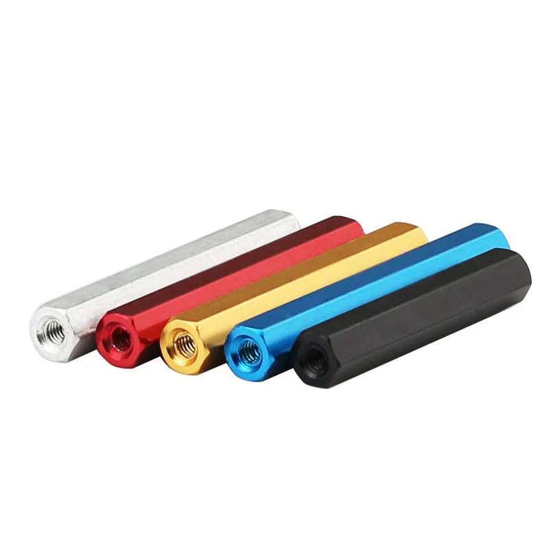 10 шт. алюминиевые шестигранные прокладки для столбов|Винты| |