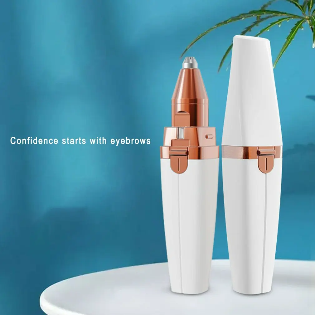 

Protable Eyebrow Trimmer Lip Face Hair Epilator Pen Hair Remover Eyebrow Shaver Painless