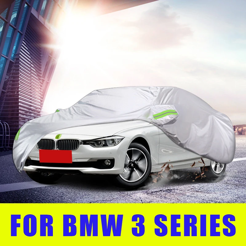 Waterproof Full Car Covers Outdoor Sunshade Dustproof Snow For BMW 3 Series E90 E91 E92 G20 F30 F31 2007-2020 Accessories