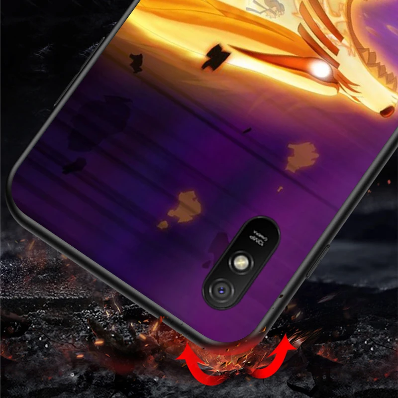 

Anime Naruto For Xiaomi Redmi 10X Pro 5G 9C 9A 9 GO K20 8A 8 7A 7 S2 6A 6 5 5A 4X Pro Bright Black Phone Case