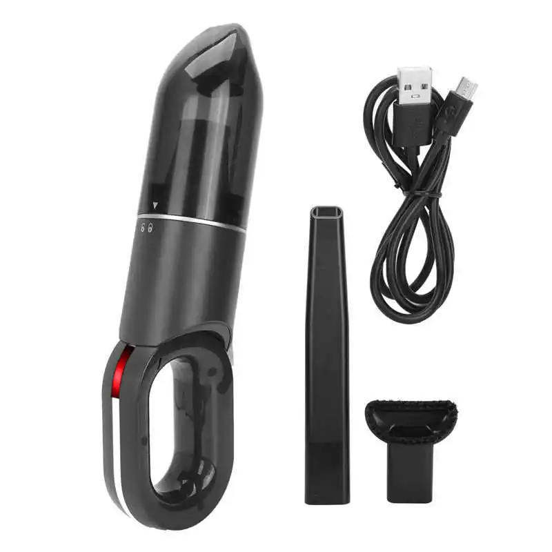 Портативный Ручной беспроводной пылесос Мощное всасывание Перезаряжаемый USB для