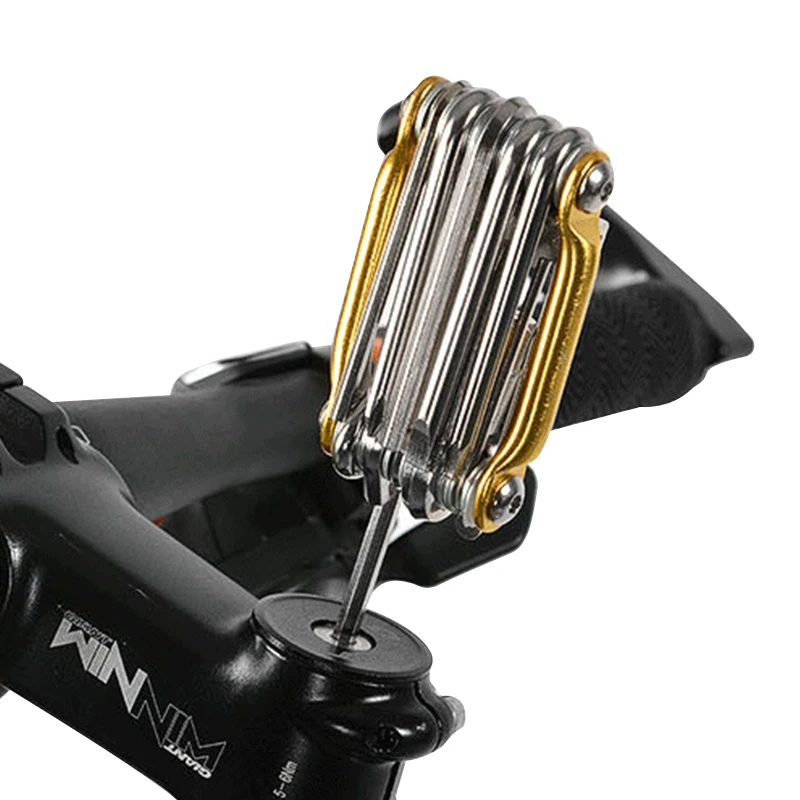 

10 In 1 Bicycle Bike Tools Repairing Set Portable Repair Kit Hex Wrench Set Screwdriver Road MTB Bike Tools