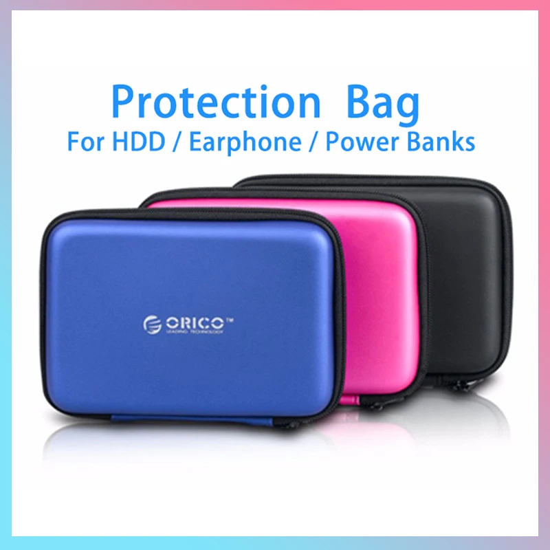 ORICO 2 5 дюймов Защитная сумка для внешний Портативный коробка чехол на HDD наушников