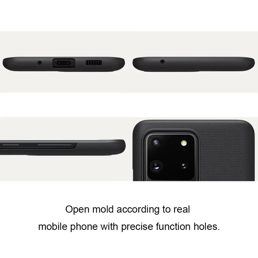 NILLKIN Роскошный чехол для телефона чехлы Samsung Galaxy S20 Ultra Plus + 5G S10 Note 10 Lite Жесткий PC