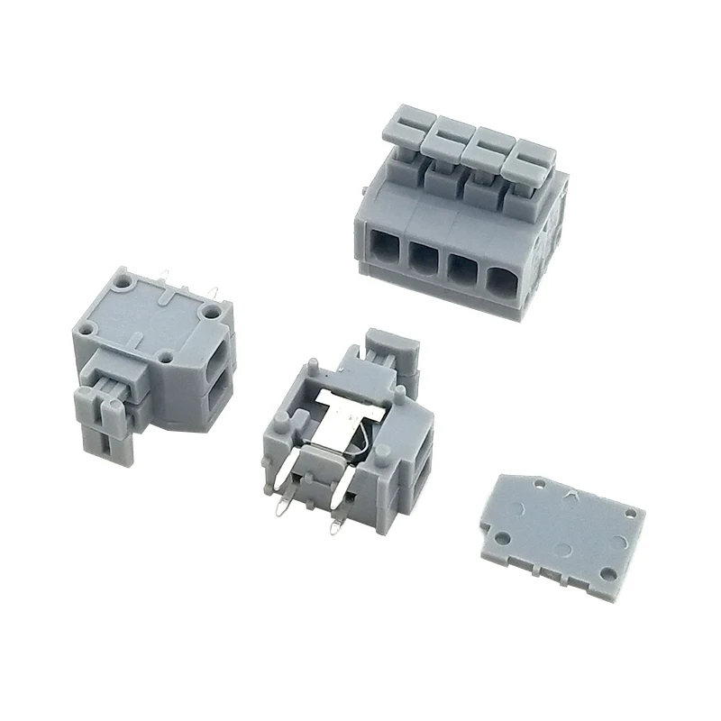 Пружинные клеммные блоки KF235 3 81 2P ~ 12P DG235 мм 2PIN 12PIN PHOENIX CONTACT DEGSON KEFA | Обустройство