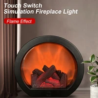 led usb flame lantern lamps simulated fireplace indoor room decor flame effect night light party holiday home ornament new