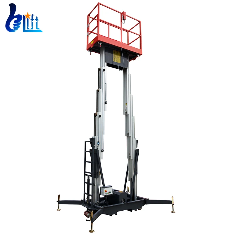 Стандартный двойной подъемник из алюминиевого сплава промышленный для