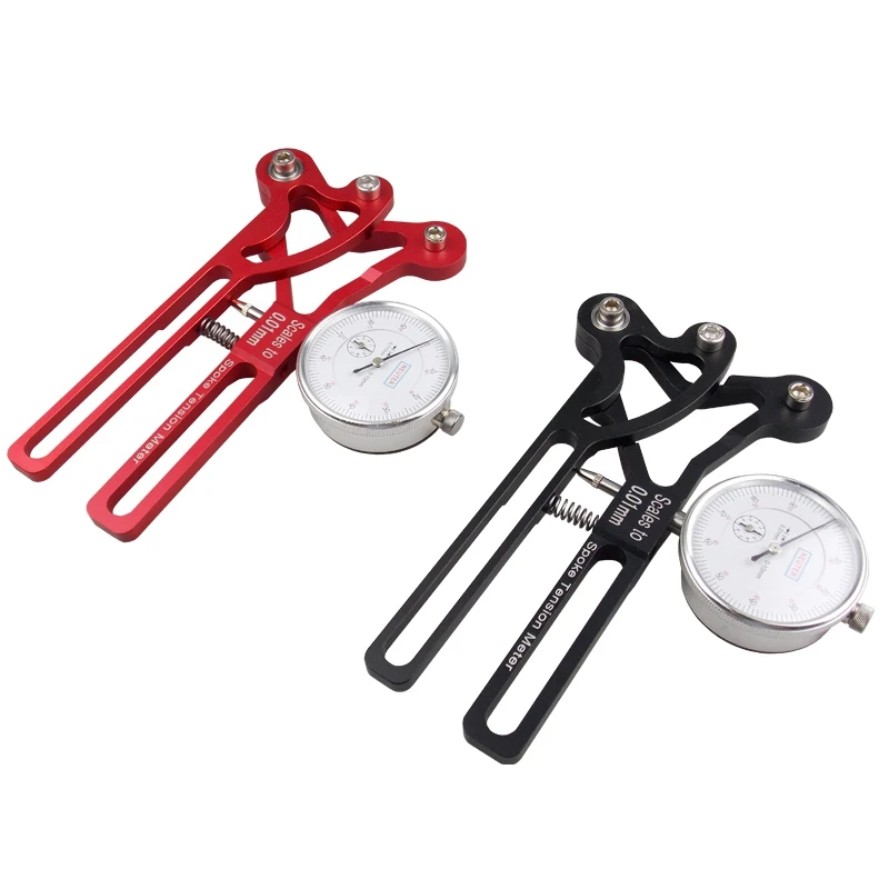 

MTB Electronic Spoke Tension Meter Digital Scale Bike Indicator Meter Tensiometer Bicycle Spoke Tension Tool Red