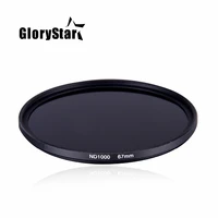 new 67 72 77 82mm neutral density nd1000 nd 1000 optical glass lens filter for canon nikon sony pentax olympus camera lenses