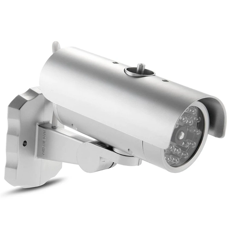 

Dummy Security Camera IR 18 LED CCTV Camera Indoor Outdoor Fake Simulation