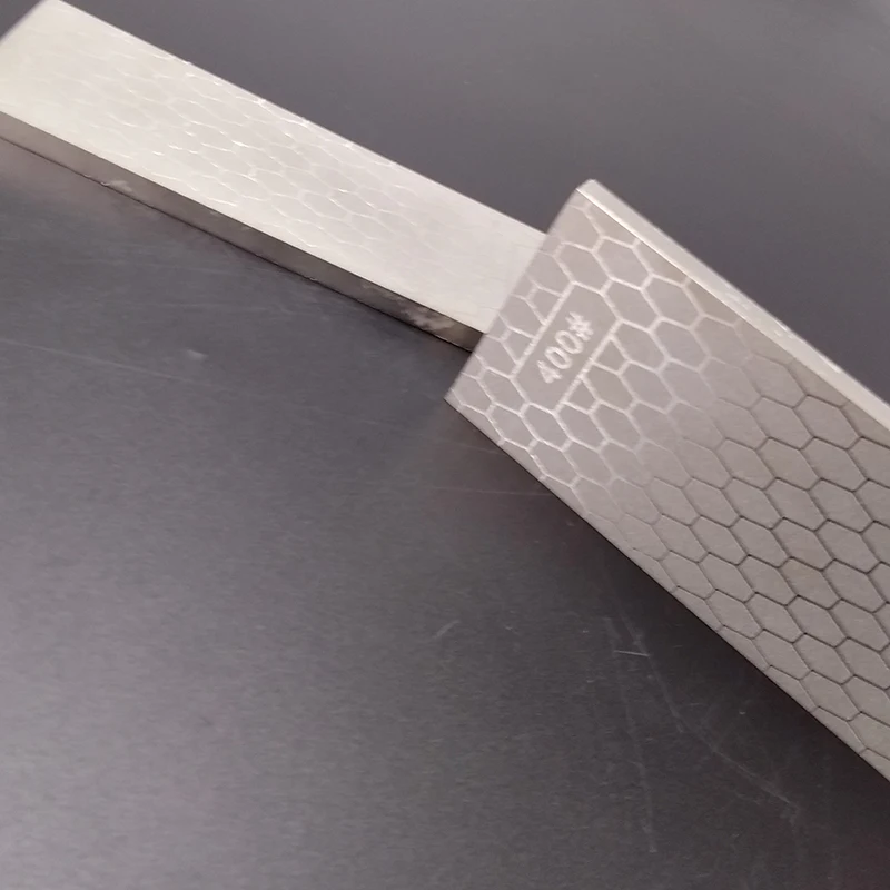 Алмазная каменная точилка для ножей Профессиональный двухсторонний точильный