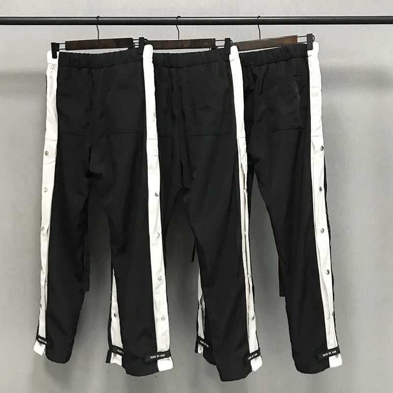 

FOG Essentials 1:1 Breasted Velcro Ribbon High Street Pants European and American Trend Brand Casual Pants