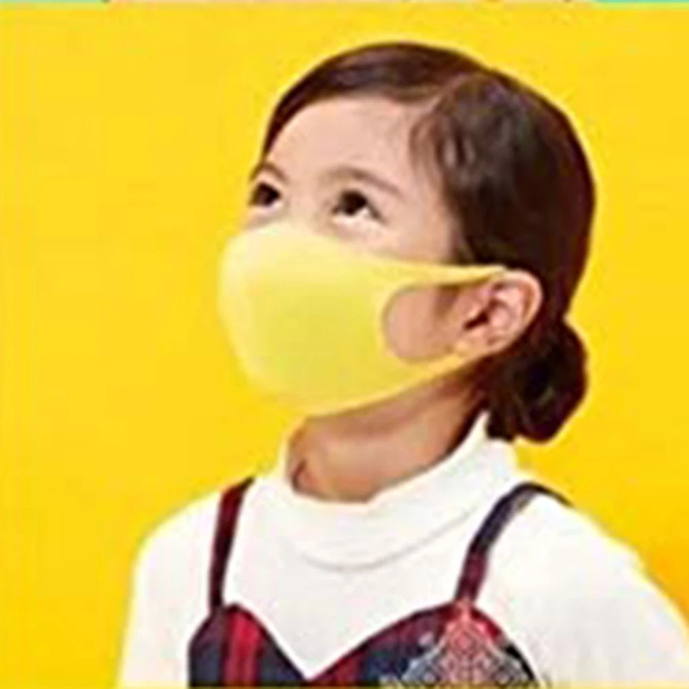 1 шт. маска для рта мультяшная теплая дышащая полумаска лица чехол детей девочек и