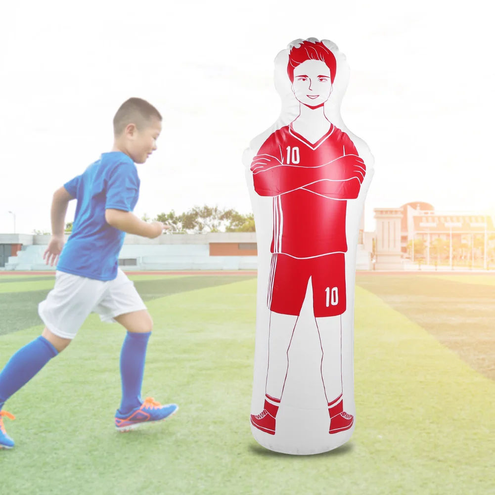 Прочный 1 6 м взрослый надувной футбольный тренировочный Goal Keeper Tumbler Air Soccer манекен