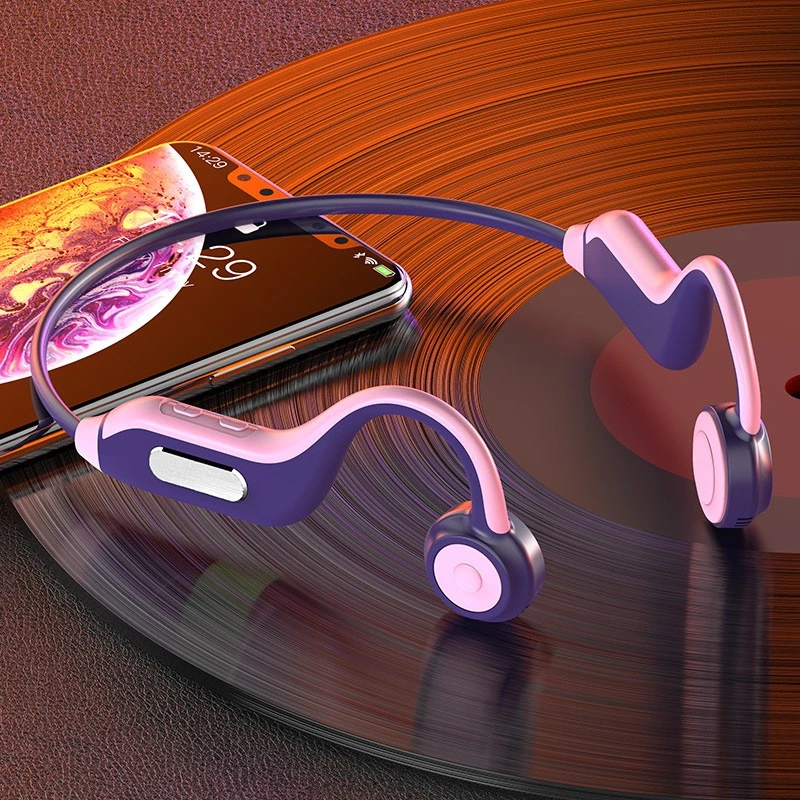 

Bone Conduction Headset Wireless Bluetooth 5.0 Headphones Handsfree Sports Waterproof With Built-in 8G Memory For Huawei Xiaomi