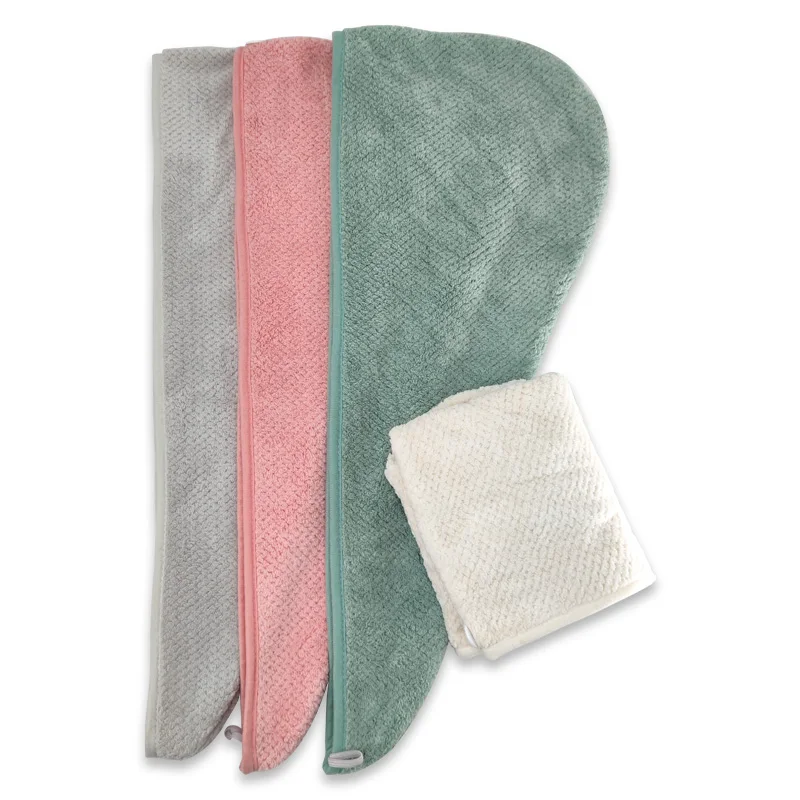 Высококачественный толстый тюрбан из микрофибры кораллового флиса walf для сушки