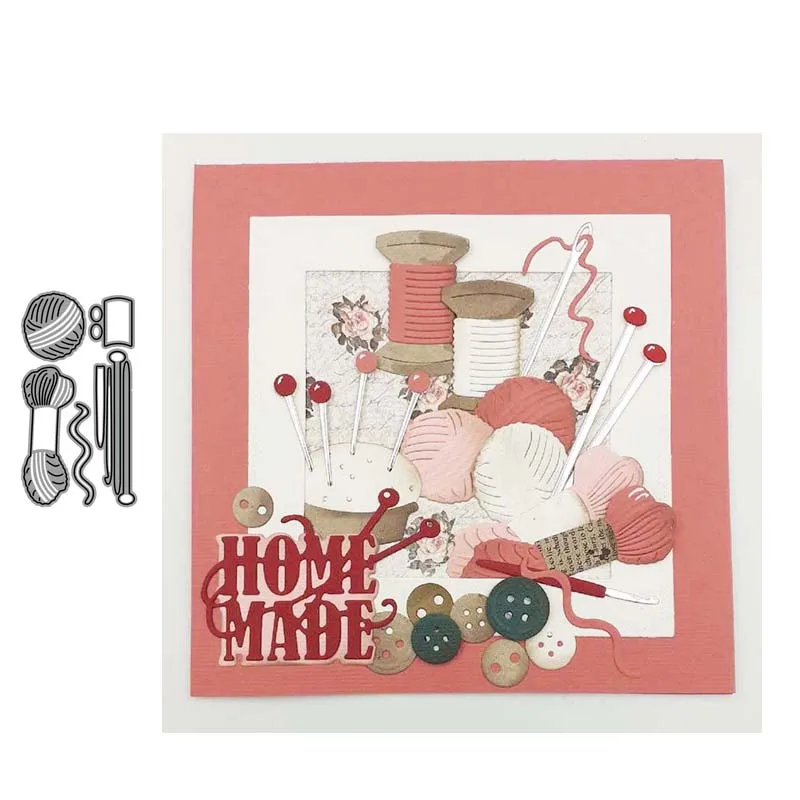 Металлические штампы шарики из пряжи штампованные формы для украшения