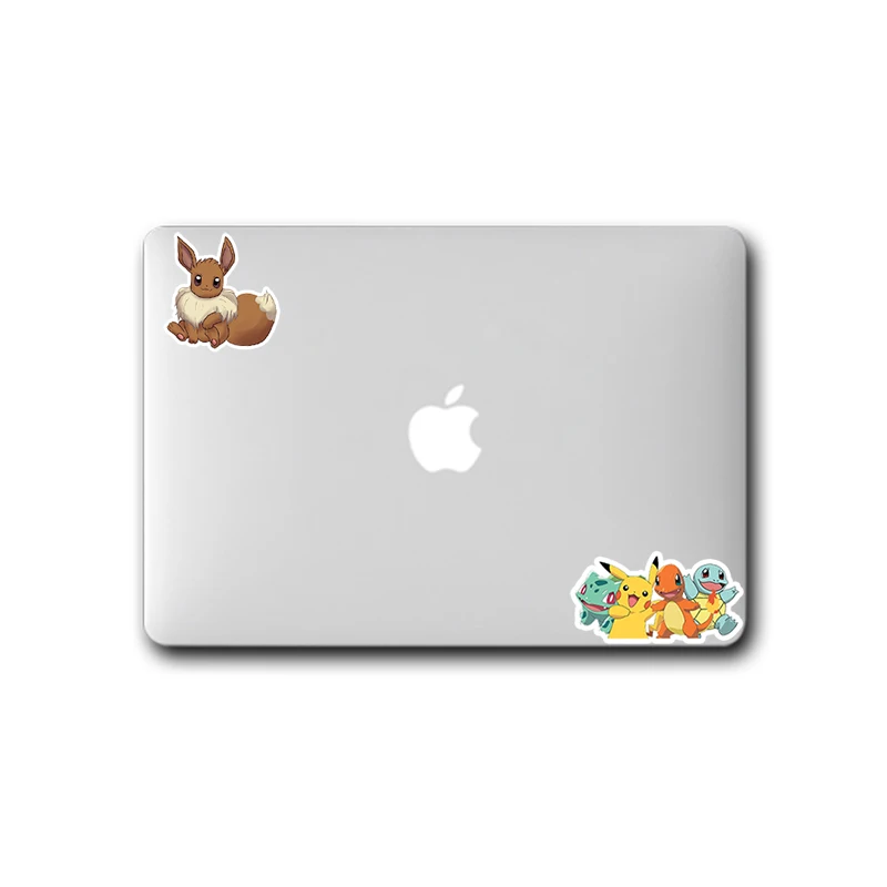 50 шт в наборе футболка с декором виде Покемон Пикачу Водонепроницаемый виниловые