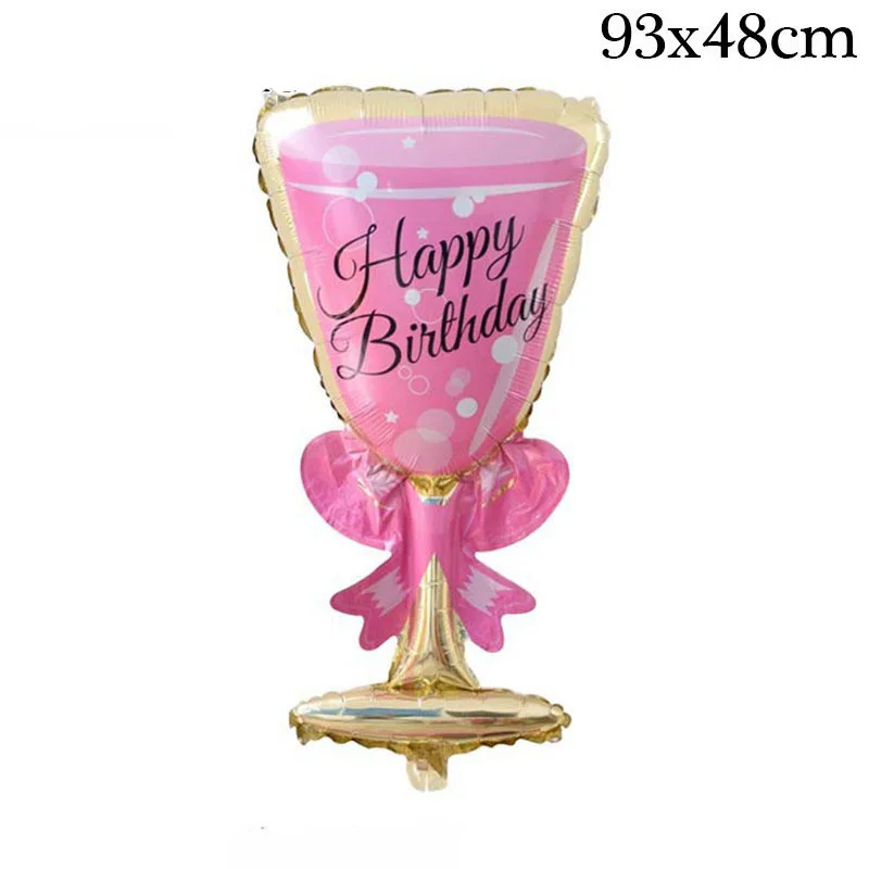 foil balloon-C 30 годовщина украшения 30 знак латексный шар 30 лет воздушный шар Бумага салфетка под тарелку кружку для 30-летнего дня рождения - Цвет: foil balloon-C