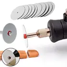 Стальной мини-диск для циркулярной пилы из быстрорежущей стали, диск для резки металла с оправкой для электроинструмента, деревообрабатывающие режущие диски