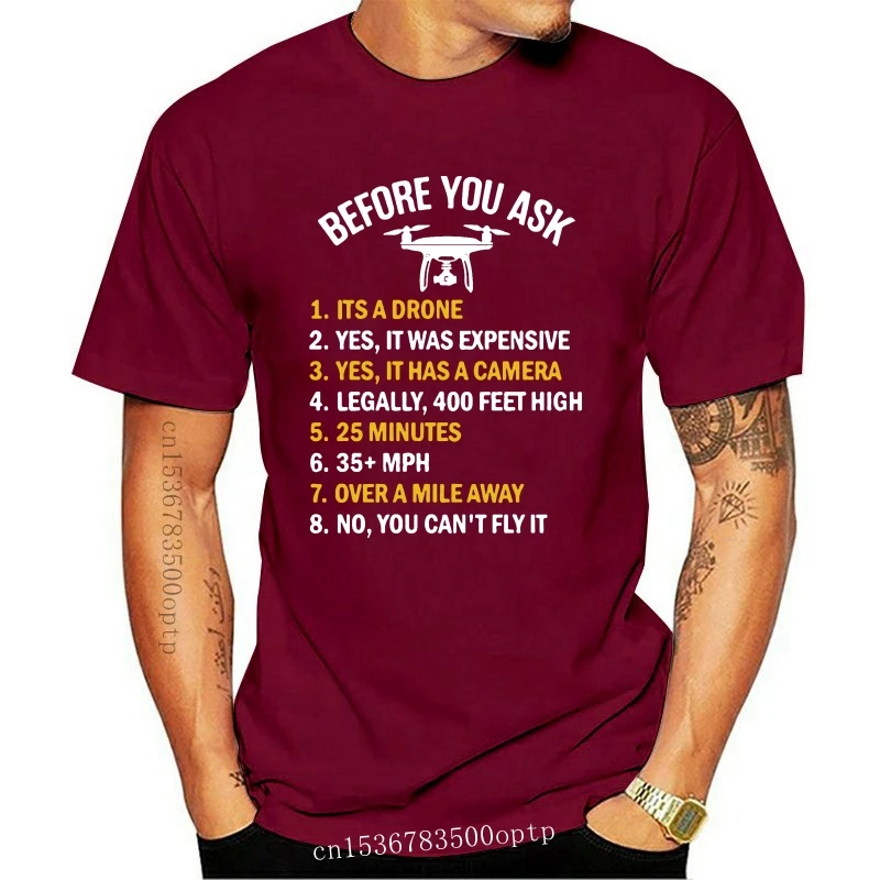 

New Must-have Before You Ask Funny Drone - 1. It's A 2. Tagless Tee T-Shirt