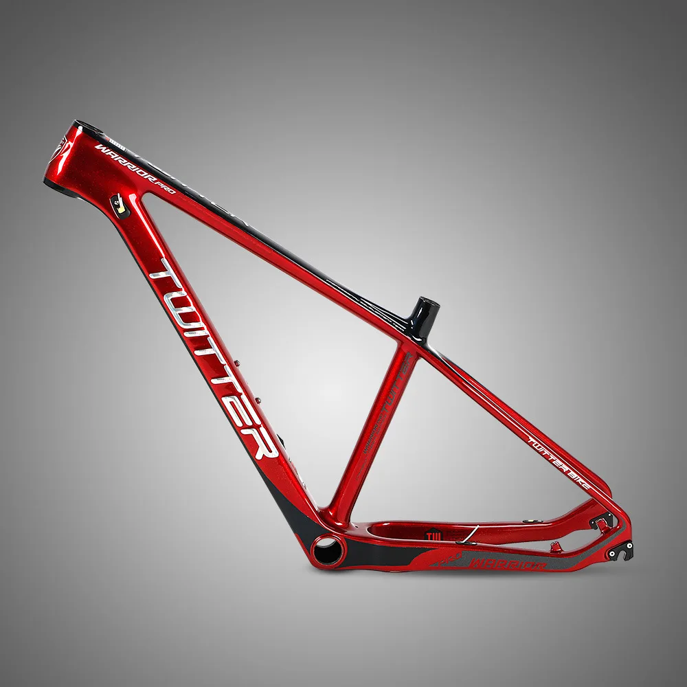 Рама для горного велосипеда Twitter warrior PRO из углеродного волокна велосипедная 27 5