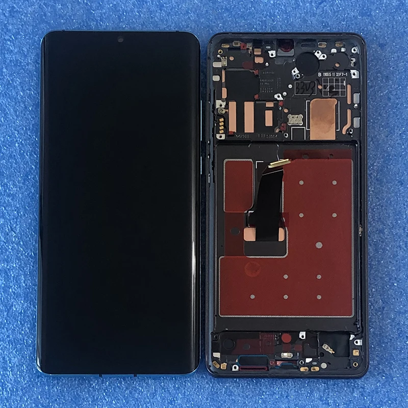 Для 6,4" huawei P30 Pro Axisinternational активно-матричные осид, ЖК-дисплей Экран Дисплей рамка+ сенсорная панель(диджитайзер) для VOG-L29 VOG-L09 VOG-L04