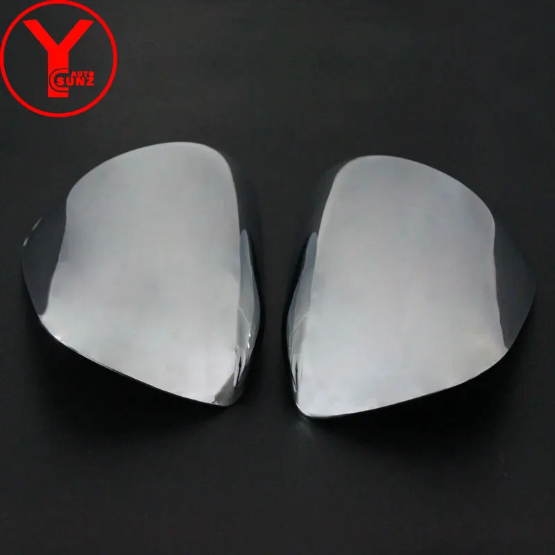 Крышка зеркала заднего вида для Toyota Yaris L хэтчбек 2014 2015 2016 хромированное зеркало ABS