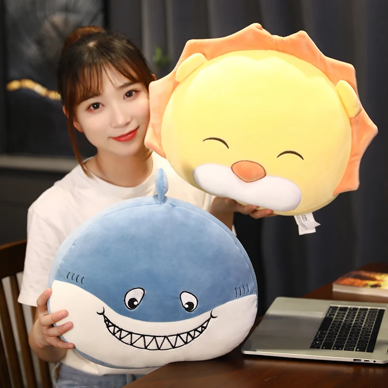 Новинка милая плюшевая кавайная игрушка в виде кота поросенка