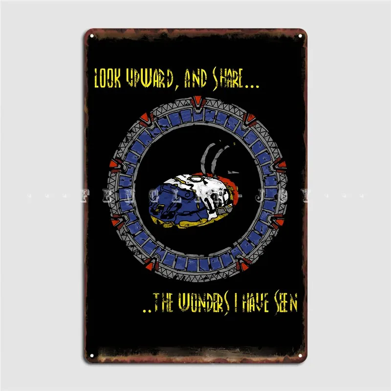 

Черный металлический знак Starscape, украшение для паба, гаража, настенное украшение, пещера, оловянный плакат