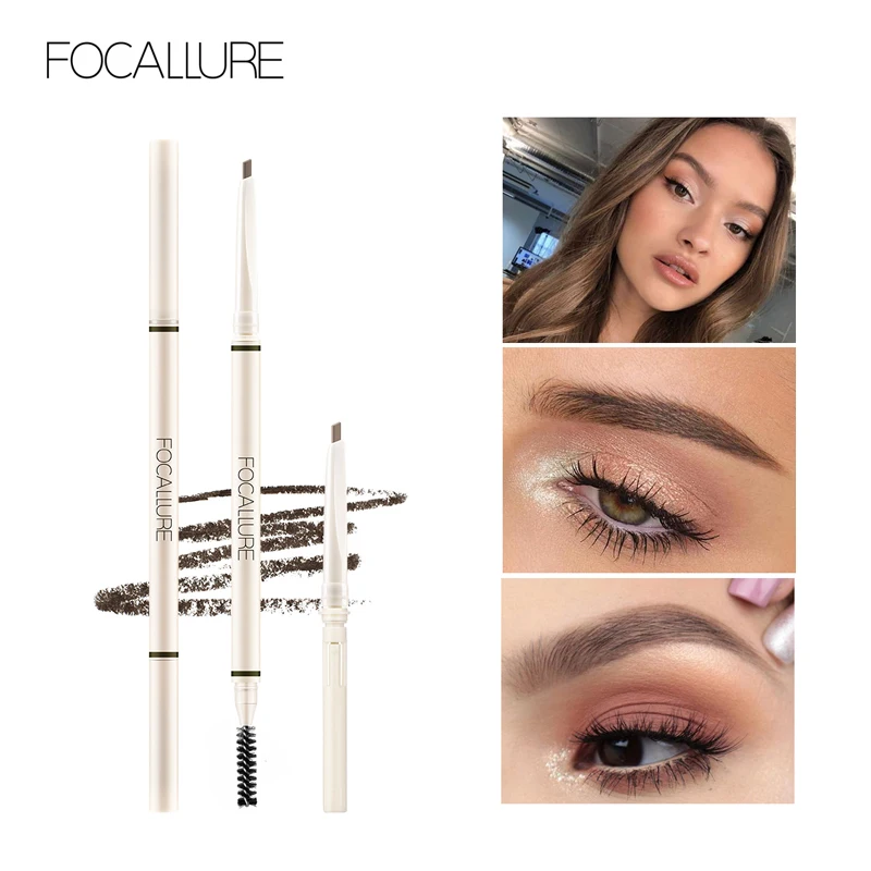 FOCALLURE Artist Sketch карандаш для бровей водостойкий натуральный стойкий макияж глаз тени для бровей 4 цвета брови макияж