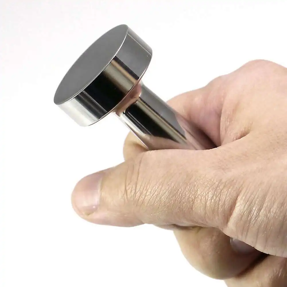

Stainless Steel Solid Pressed Powder Hammer Coffee Capsule Shell Pressed Powder Stick Base Coffee Accessories