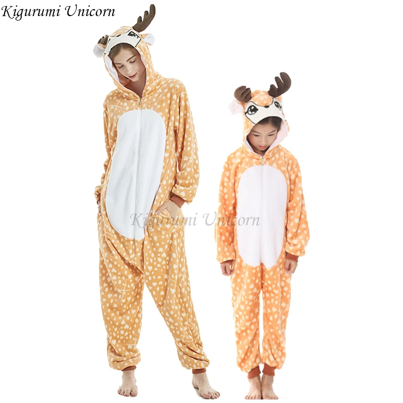 2019 New Unicorn7 Женские пижамы кигуруми с единорогом для взрослых и детей; зимняя Пижама с животными; комбинезон; женская пижама для косплея; домашняя одежда - Цвет: 2019 New Unicorn7