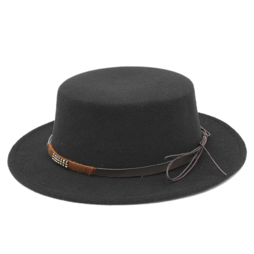 Шляпа-котелок для мужчин и женщин с широкими полями 56-58 см | Аксессуары одежды