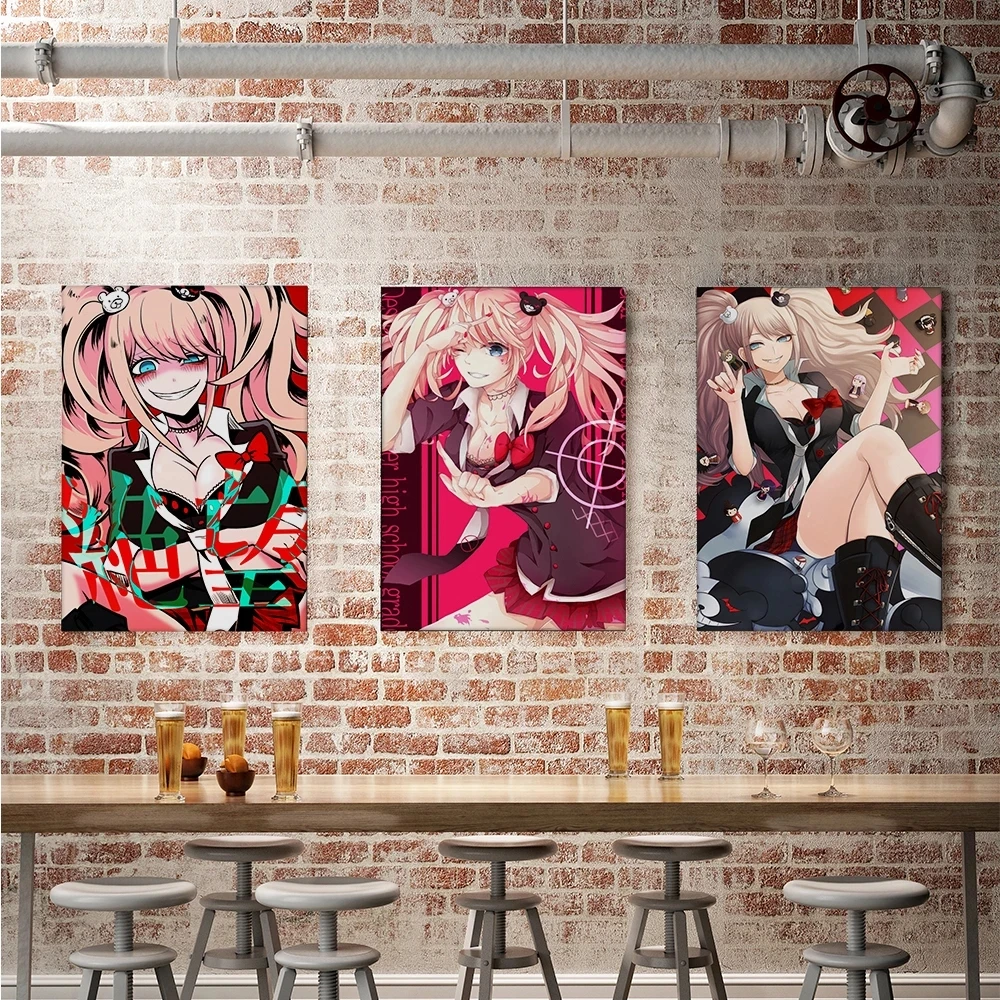 

Hd Printed Danganronpa Anime Character Poster Picture Canvas Painting Framed Wall Art Modern Home Decor Bar Cafe Bedroom Modular